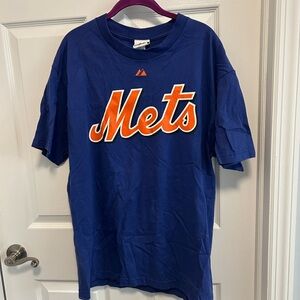 Majestic Blue New York Mets K-Rod Short Sleeve Tee